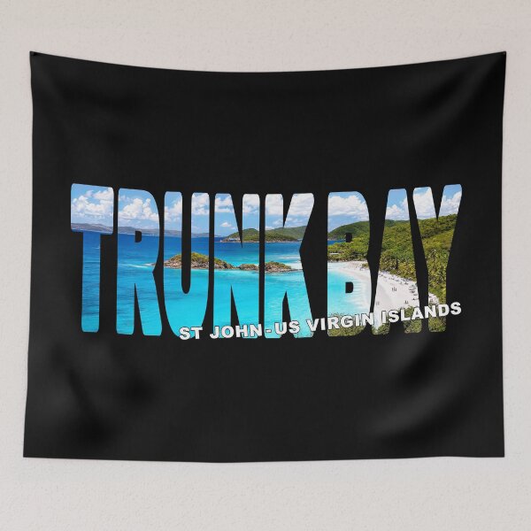 Item preview, TRUNK BAY St John US Virgin Islands - Island Paradise Trunk Beach designed and sold by Adam Gormley.