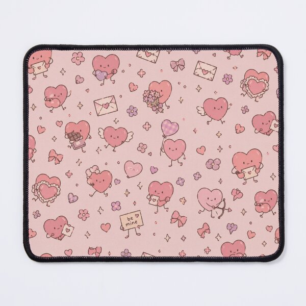 Item preview, A cute whimsical valentines day themed pattern designed and sold by ellinnur.