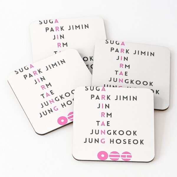 Item preview, Minimalist Member Names – Arirang Era Graphic designed and sold by RADesignHub.