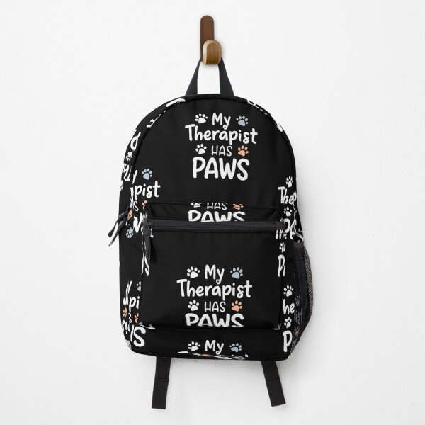 Item preview, My Therapist Has Paws Pet Lover Graphic designed and sold by SoyLamderma.