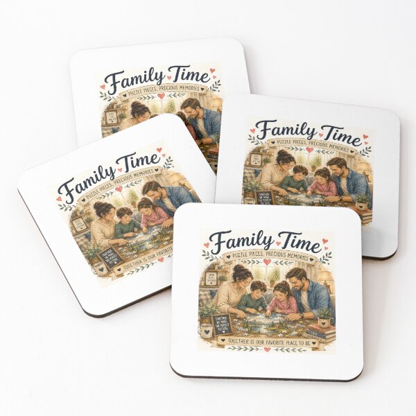 Item preview, Family Puzzle Time – Piece by Piece Together designed and sold by NestDesigns01.