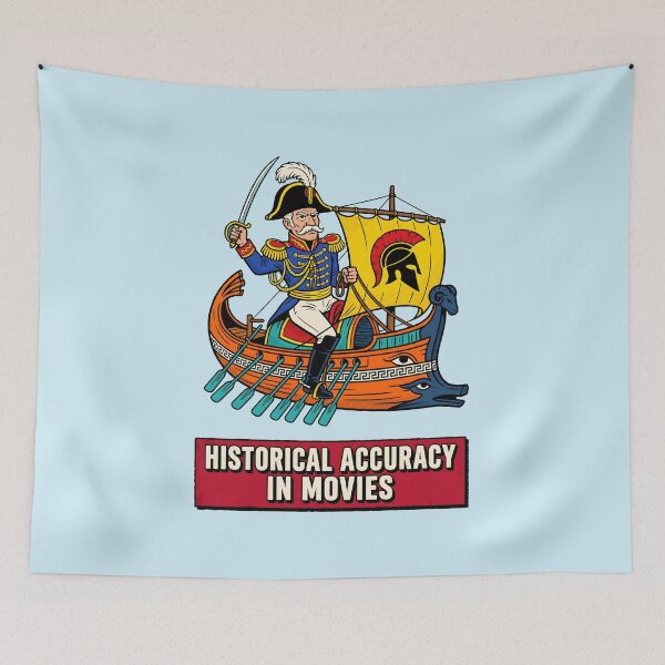 Item preview, Historical Accuracy in Movies Funny History Officer Warship designed and sold by SplashTastic.