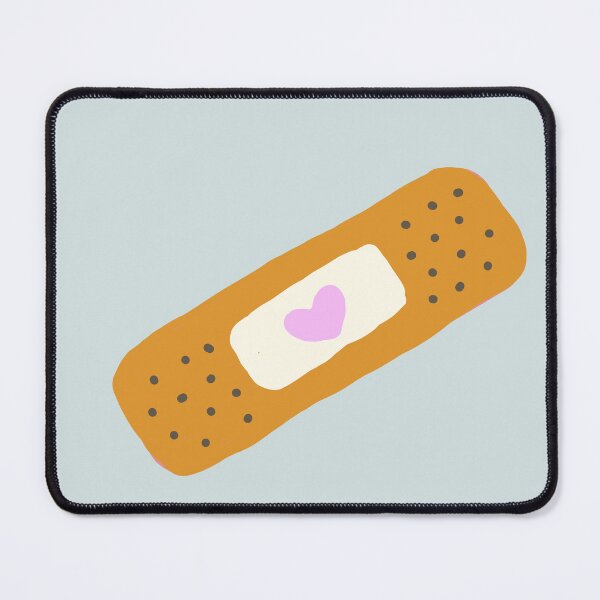 Item preview, Cute Bandage with Heart – Kawaii Healing Sticker Illustration designed and sold by LittleOddStudio.