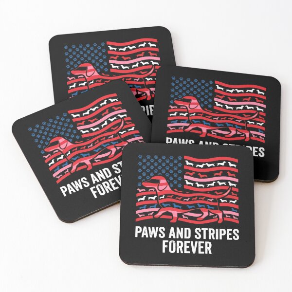 Item preview, Paws and Stripes Forever Dachshund Patriotic Dog Art designed and sold by SoyLamderma.