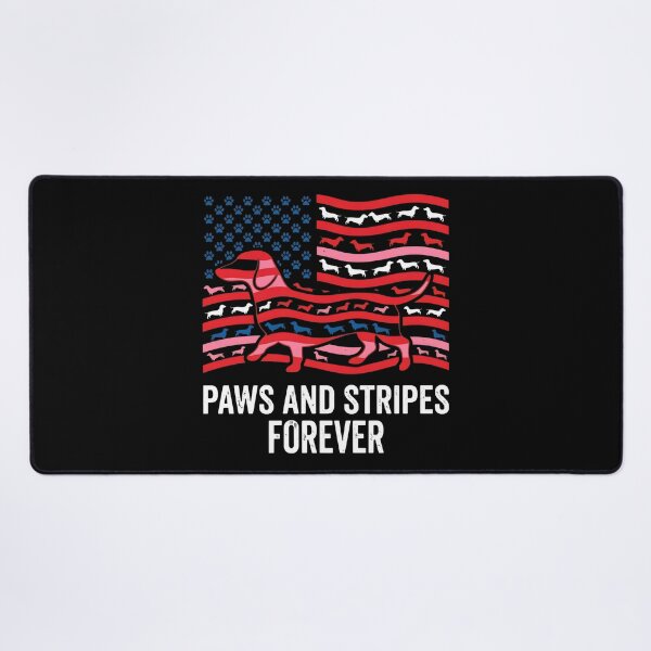 Item preview, Paws and Stripes Forever Dachshund Patriotic Dog Art designed and sold by SoyLamderma.