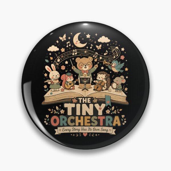 Item preview, The Tiny Orchestra cute book lovers gift designed and sold by Rally Forge.