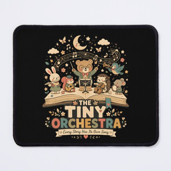 Item preview, The Tiny Orchestra cute book lovers gift designed and sold by Rally Forge.