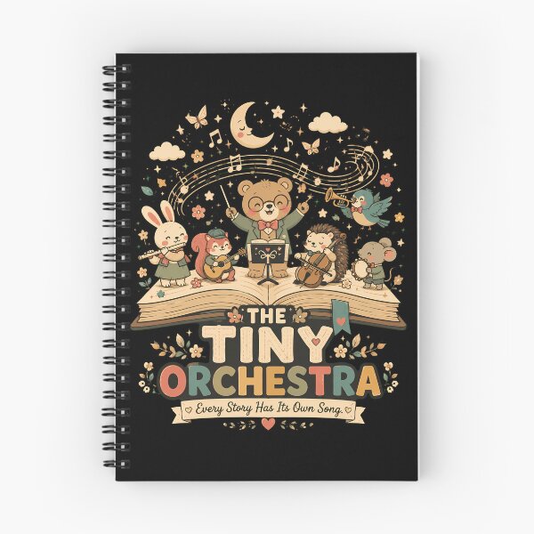 Item preview, The Tiny Orchestra cute book lovers gift designed and sold by Rally Forge.
