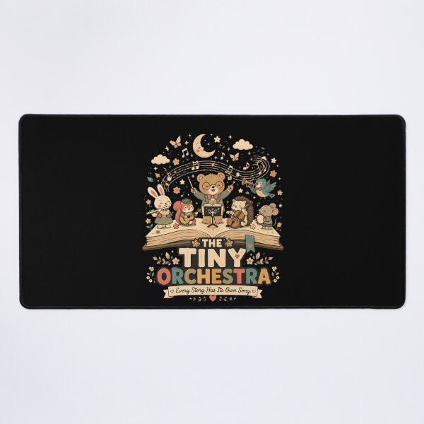 Item preview, The Tiny Orchestra cute book lovers gift designed and sold by Rally Forge.