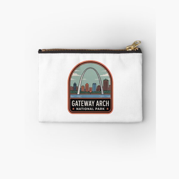 Item preview, Gateway Arch National Park Vintage Travel Badge designed and sold by Teelogic.