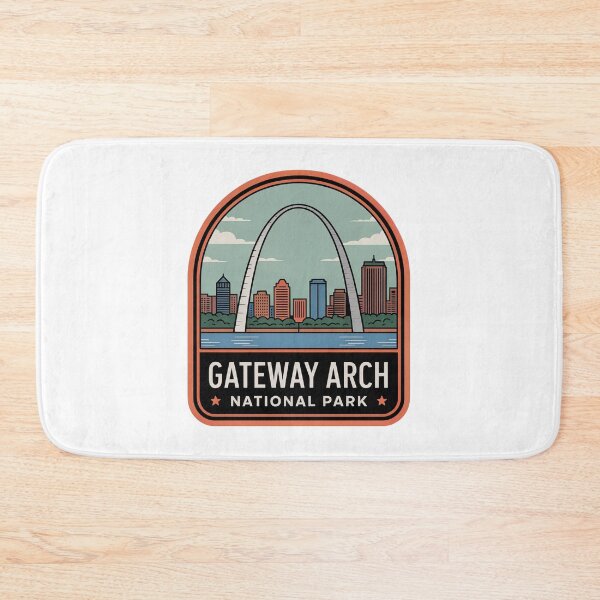 Item preview, Gateway Arch National Park Vintage Travel Badge designed and sold by Teelogic.