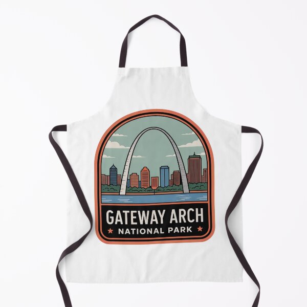 Item preview, Gateway Arch National Park Vintage Travel Badge designed and sold by Teelogic.