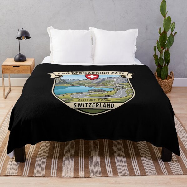 Item preview, San Bernardino Pass Iconic Mountain Highway Artwork designed and sold by enzoade.