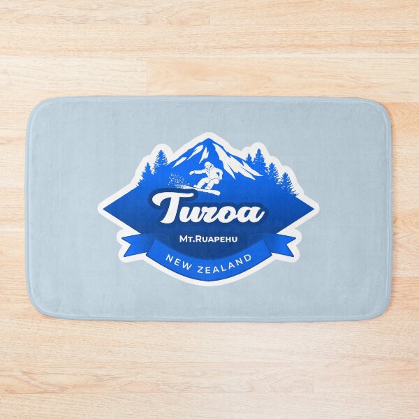 Item preview,  Turoa Ski field in Blue designed and sold by MY NEW ZEALAND.