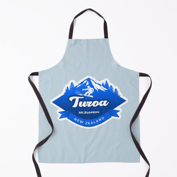 Item preview,  Turoa Ski field in Blue designed and sold by MY NEW ZEALAND.