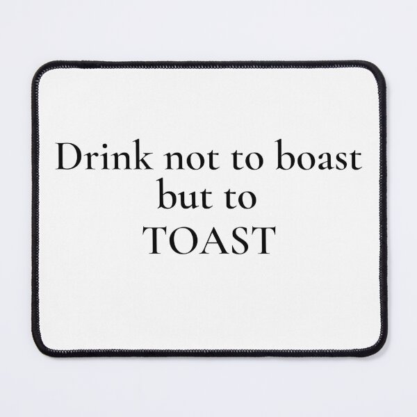 Item preview, A Drinker's Boast designed and sold by The WordCatcher Street.