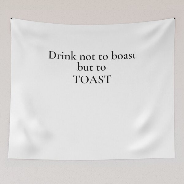 Item preview, A Drinker's Boast designed and sold by The WordCatcher Street.
