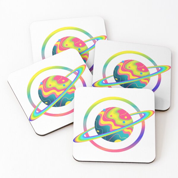 Item preview, Vibrant Saturn Holographic Ring | Cosmic Astrology Spiritual designed and sold by Innersoul studio.