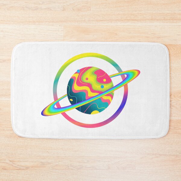 Item preview, Vibrant Saturn Holographic Ring | Cosmic Astrology Spiritual designed and sold by Innersoul studio.