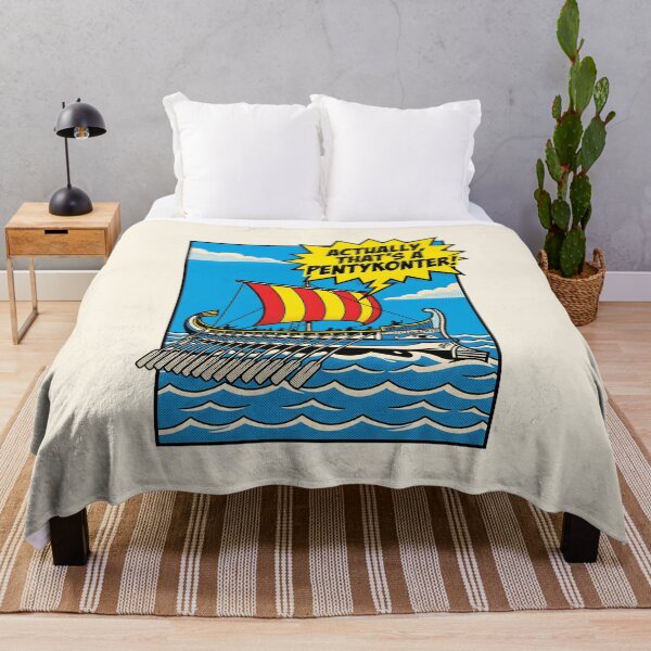 Item preview, Actually Thats a Pentykonter Funny History Galley Meme designed and sold by SplashTastic.