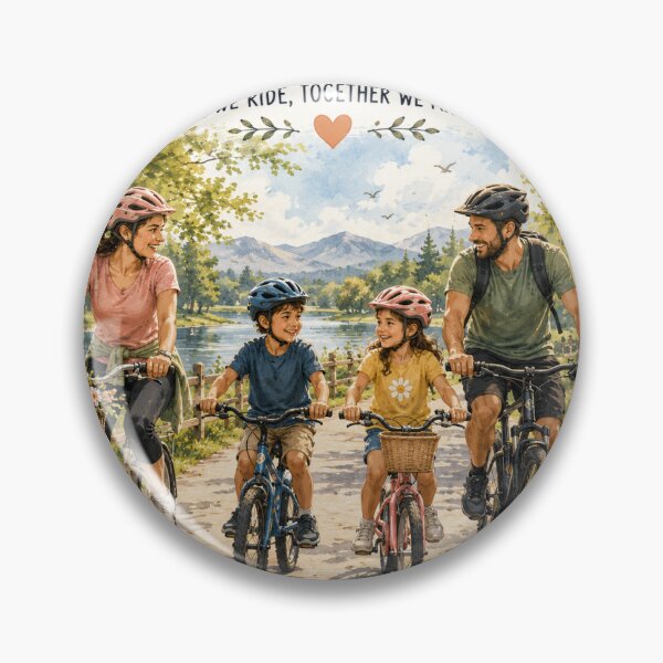 Item preview, Family Bike Ride – Adventure Together designed and sold by NestDesigns01.