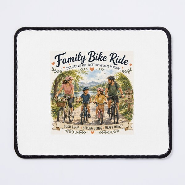 Item preview, Family Bike Ride – Adventure Together designed and sold by NestDesigns01.