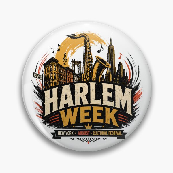 Item preview, Harlem Week Cultural Festival NYC Celebration designed and sold by IRON WINGS /USAF.
