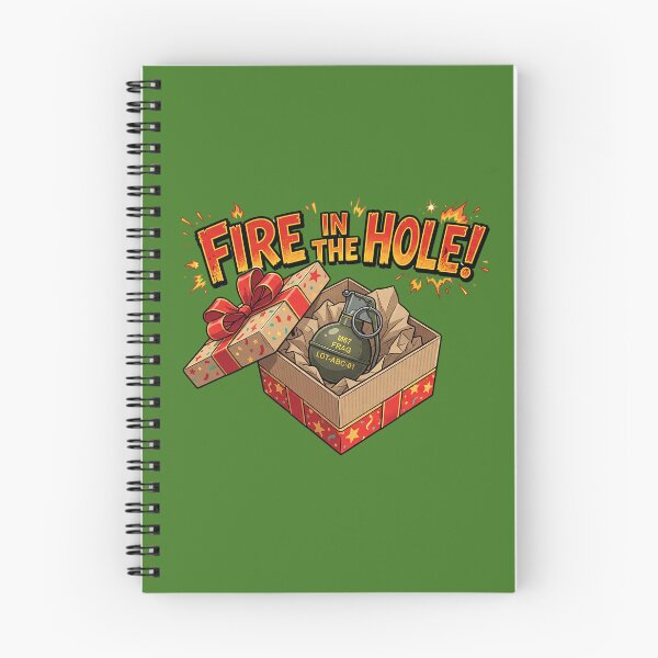 Item preview, Grenade Surprise in Christmas Gift Box designed and sold by ellieknight911.
