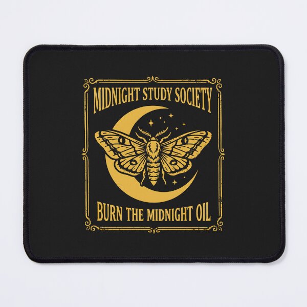 Item preview, Midnight Study Society Burn the Midnight Oil Vintage Moth designed and sold by SplashTastic.