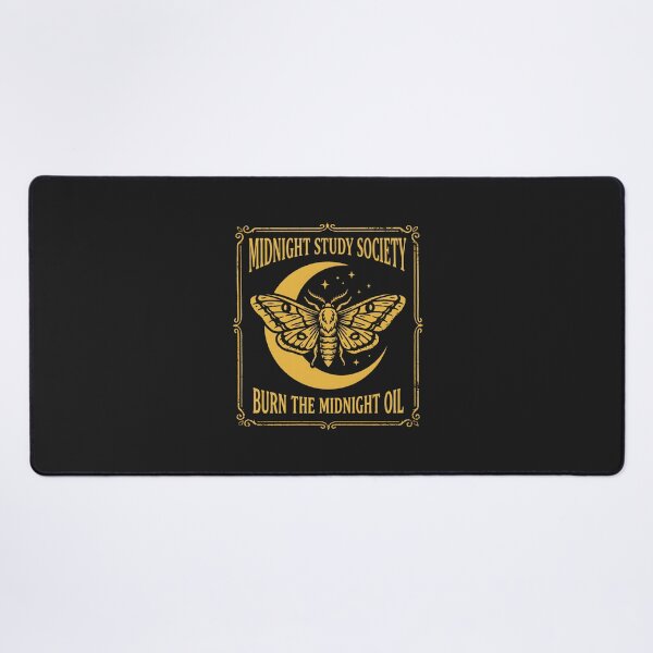 Item preview, Midnight Study Society Burn the Midnight Oil Vintage Moth designed and sold by SplashTastic.