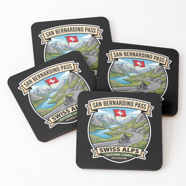 Item preview, San Bernardino Pass Switzerland Scenic Alpine Road Graphic designed and sold by enzoade.