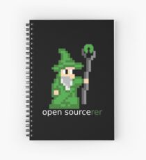 Open Sourcerer Spiral Notebook