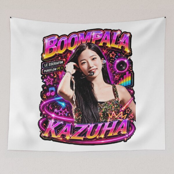 Item preview,  LE SSERAFIM Kazuha Ethnic Glam Warrior Pure Flow Tour live visual designed and sold by Valereekmerch.