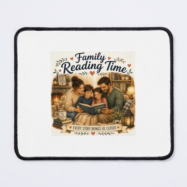 Item preview, Family Reading Time – Every Story Brings Us Closer designed and sold by NestDesigns01.