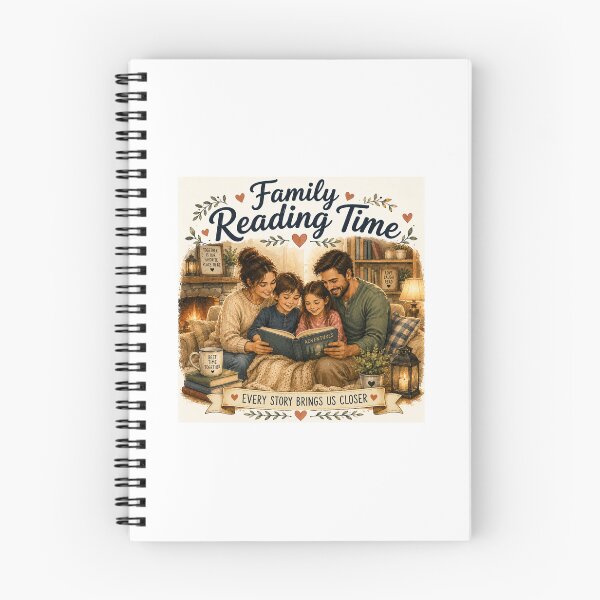 Item preview, Family Reading Time – Every Story Brings Us Closer designed and sold by NestDesigns01.
