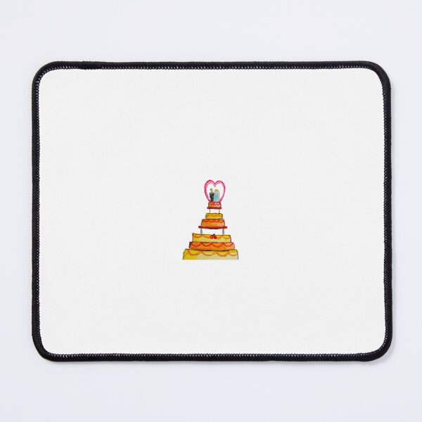 Item preview, Retro Wedding Cake designed and sold by browneyedgirlannie .