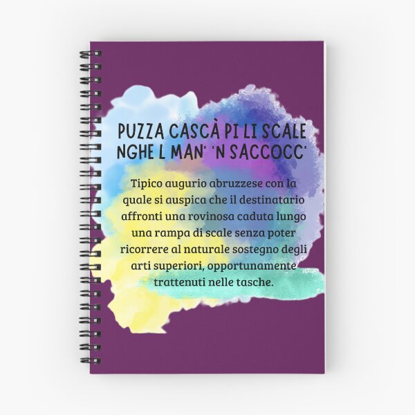Item preview, Modi di dire abruzzesi – Ironia in Dialetto designed and sold by LaBottDiPonga.