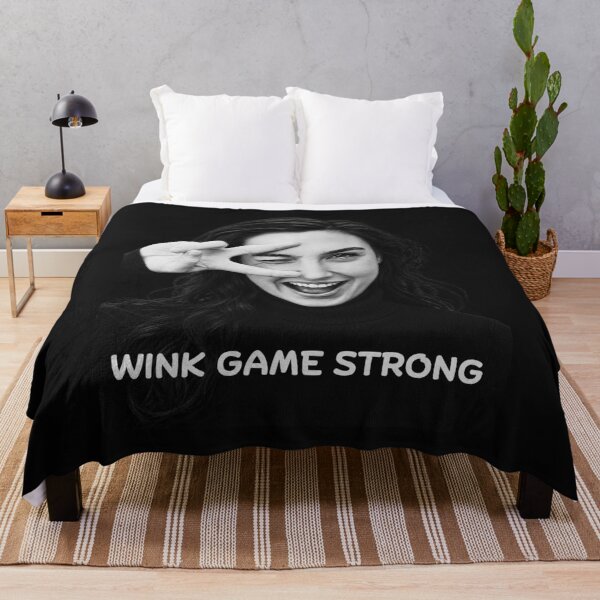 Item preview, Wink Game Strong Peace Sign Fun Vibes designed and sold by Vicky021.