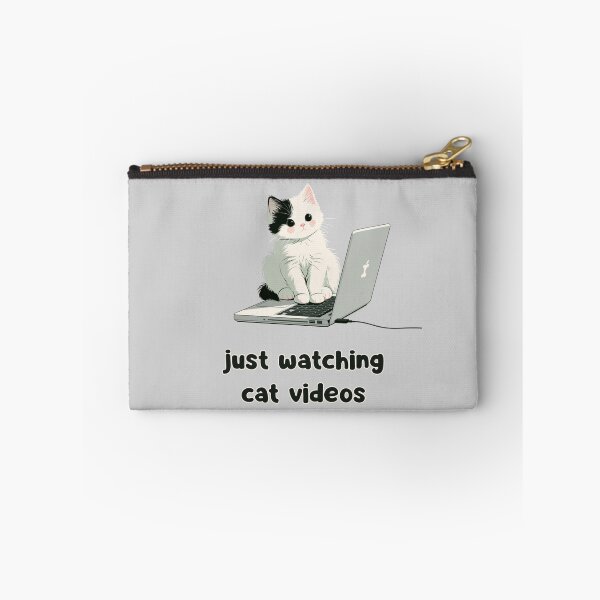 Item preview, Just watching cat videos designed and sold by bubblyrainbow.