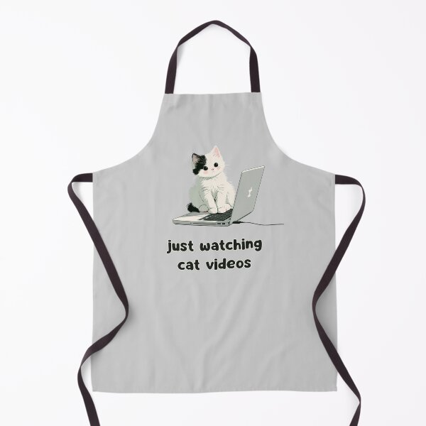 Item preview, Just watching cat videos designed and sold by bubblyrainbow.
