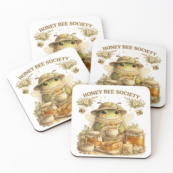 Item preview, Honey Bee Society | Cute Cozy Bee Cottagecore Honey Lover Vintage Design designed and sold by بيعها | Bee3ha.