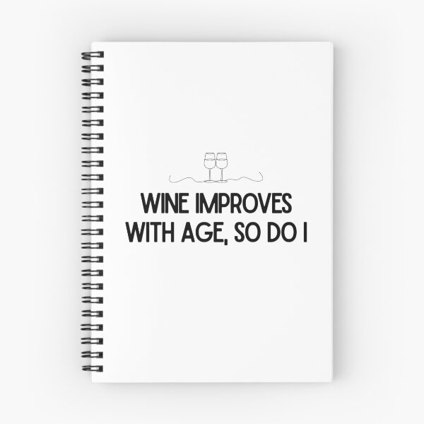 Item preview, Wine Improves with Age So Do I | Funny Wine Lover Birthday Shirt designed and sold by luckyhue.