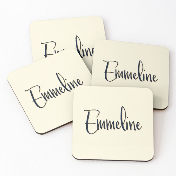 Item preview, EMMELINE personalized type design designed and sold by CharlottePlaceArt.