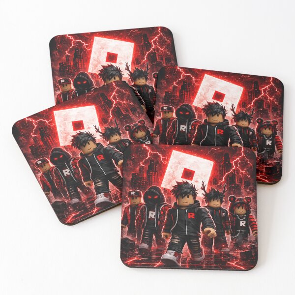 Item preview, Roblox Red Squad – Epic Gaming Avatar Poster designed and sold by NBT-NOVA.