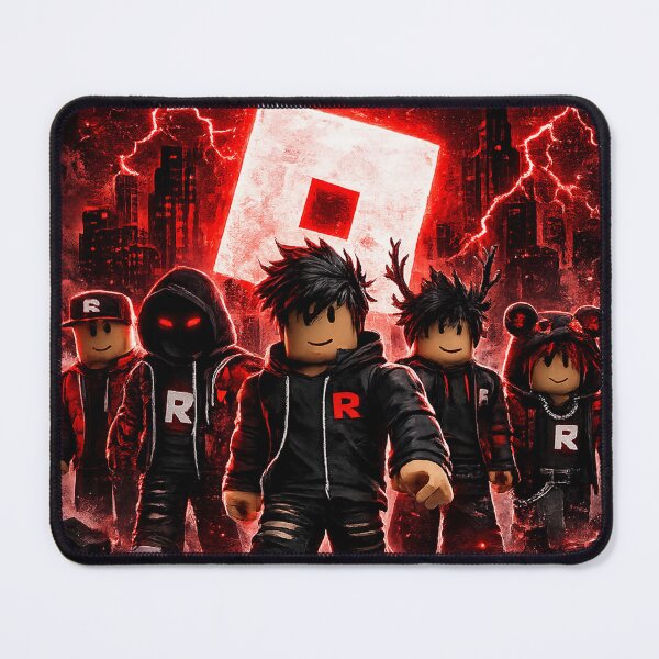 Item preview, Roblox Red Squad – Epic Gaming Avatar Poster designed and sold by NBT-NOVA.