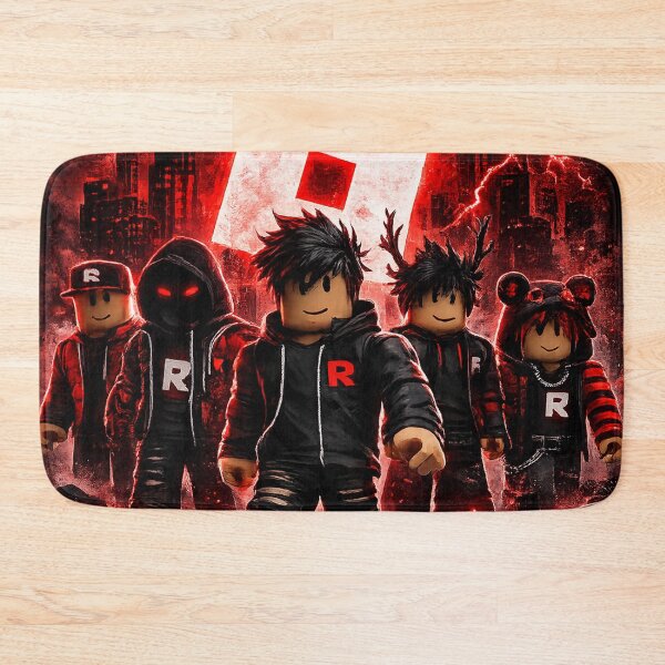 Item preview, Roblox Red Squad – Epic Gaming Avatar Poster designed and sold by NBT-NOVA.
