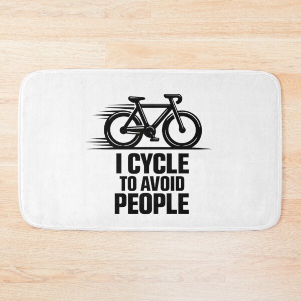 Item preview, I Cycle to Avoid People – Cycling Introvert Design designed and sold by AleksKos.