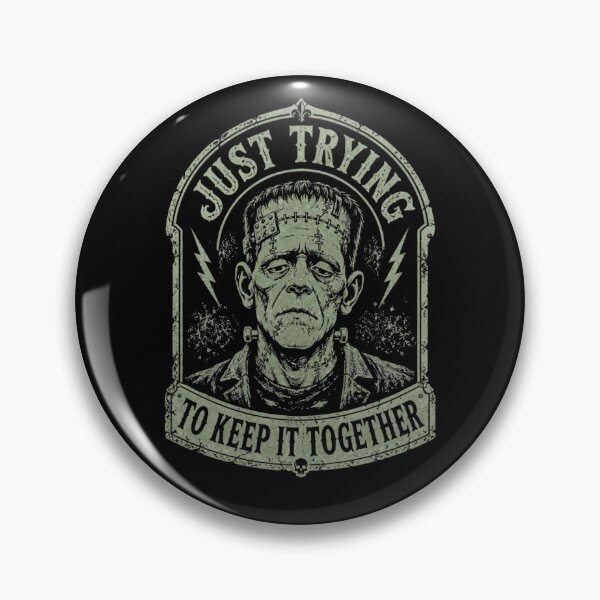 Item preview, Just Trying to Keep It Together Funny Monster designed and sold by ACozyChaos.