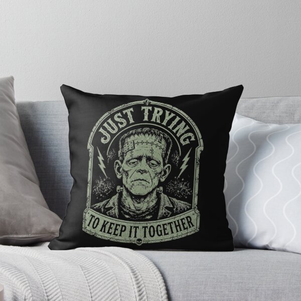 Item preview, Just Trying to Keep It Together Funny Monster designed and sold by ACozyChaos.