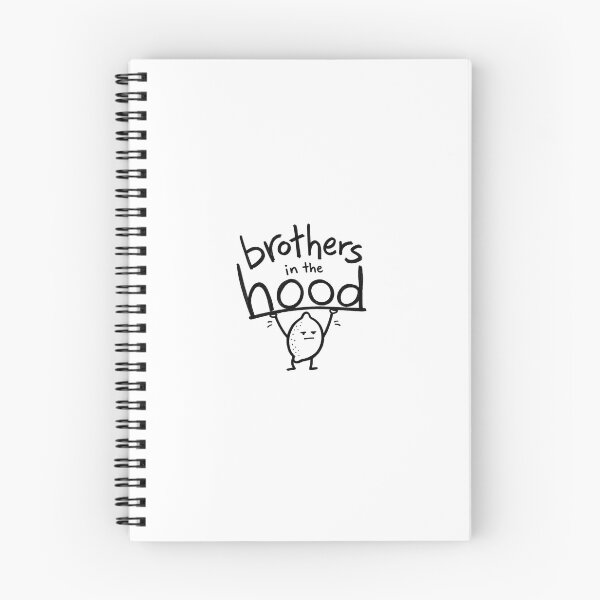 Item preview, Brothers in the Hood Lemon Pun Illustration  designed and sold by Zack & Co.